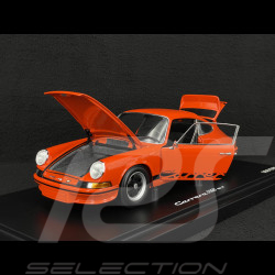 Porsche 911 Carrera RS 2.7 1973 × La Marzocco Orange Tangerine / Bandes Noires 1/18 Minichamps WAP021119260RS