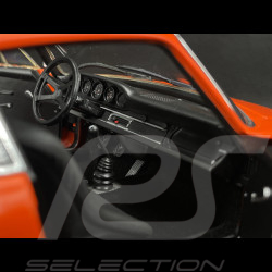 Porsche 911 Carrera RS 2.7 1973 × La Marzocco Orange Tangerine / Bandes Noires 1/18 Minichamps WAP021119260RS