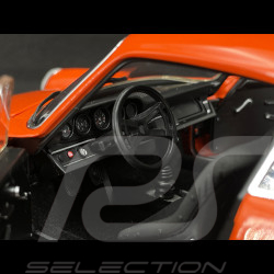 Porsche 911 Carrera RS 2.7 1973 × La Marzocco Tangerine Orange / Schwarze Streifen 1/18 Minichamps WAP021119260RS