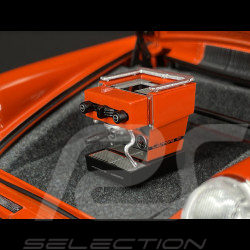 Porsche 911 Carrera RS 2.7 1973 × La Marzocco Tangerine Orange / Schwarze Streifen 1/18 Minichamps WAP021119260RS