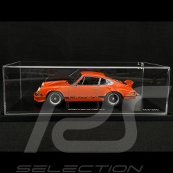 Porsche 911 Carrera RS 2.7 1973 × La Marzocco Tangerine Orange / Schwarze Streifen 1/18 Minichamps WAP021119260RS