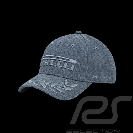 Pirelli Hat F1 Embroidered Premium Denim Blue PIRPC0154 - unisex