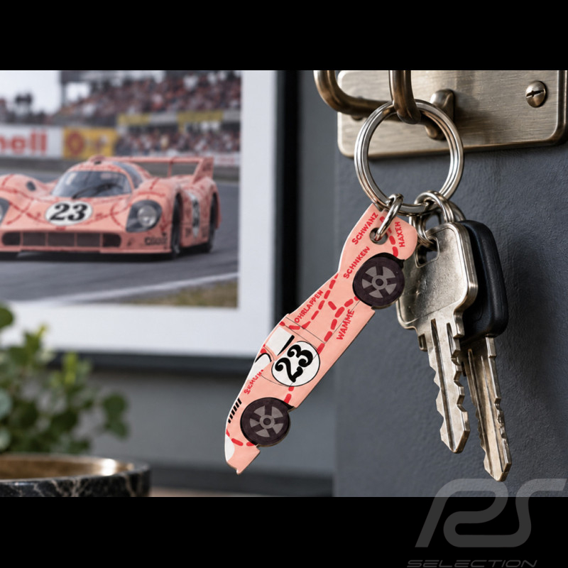 Porte-Clés Porsche 917/20 n° 23 Cochon Rose / Pink Pig 24h Le Mans 1971 MAP01500525