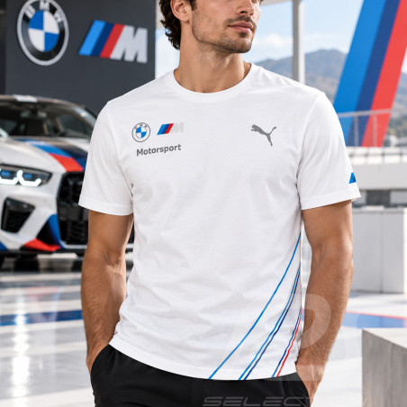 BMW T-shirt Motorsport Puma White 701219209-002 - men