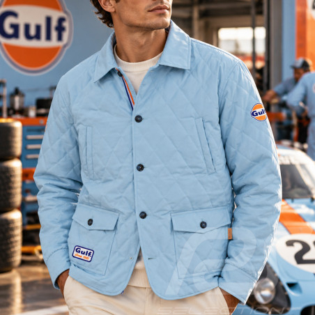 Gulf Steppjacke Hellblau GU251JAM02-125 - herren