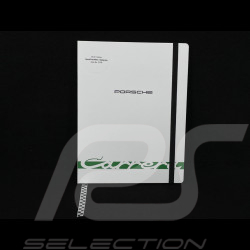 Porsche Notizbuch 911 Carrera RS 2.7 und Kugelschreiber Weiß Grand Prix / Grün WAP092602260NB