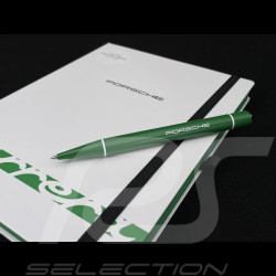 Porsche Notizbuch 911 Carrera RS 2.7 und Kugelschreiber Weiß Grand Prix / Grün WAP092602260NB