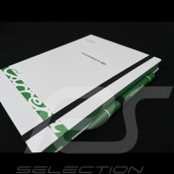 Porsche Notebook 911 Carrera RS 2.7 and Ballpoint White Grand Prix / Green WAP092602260NB
