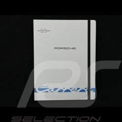 Carnet Porsche 911 Carrera RS 2.7 avec Stylo Blanc Grand Prix / Bleu WAP092603260NB