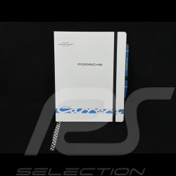 Carnet Porsche Carrera RS 2.7 avec Stylo Blanc / Bleu WAP092603260NB