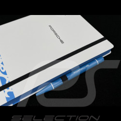 Carnet Porsche Carrera RS 2.7 avec Stylo Blanc / Bleu WAP092603260NB