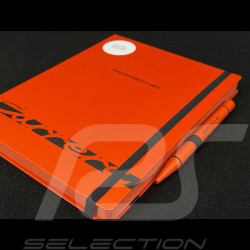 Carnet Porsche Carrera RS 2.7 avec Stylo Orange Tangerine WAP092604260NB