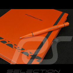 Porsche Notizbuch 911 Carrera RS 2.7 und Kugelschreiber Tangerine Orange WAP092604260NB