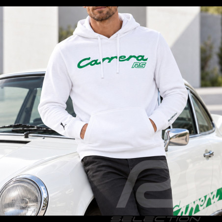Sweat Porsche 911 Carrera RS 2.7 Puma Blanc Grand Prix / Vert WAP121RS2 - mixte