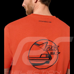 Duo T-shirt Porsche et Casquette 911 Carrera RS 2.7 Orange Tangerine