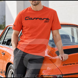 Duo T-shirt Porsche et Casquette 911 Carrera RS 2.7 Orange Tangerine