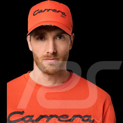 Duo T-shirt Porsche et Casquette 911 Carrera RS 2.7 Orange Tangerine