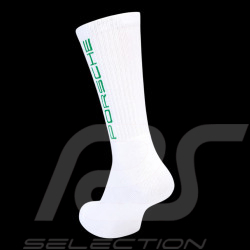 Chaussettes Porsche 911 Carrera RS 2.7 - Lot de 2 Paires Puma Orange Tangerine / Blanc Grand Prix WAP127RS2