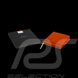 Porsche Notizbuch 911 Carrera RS 2.7 und Kugelschreiber Tangerine Orange WAP092604260NB
