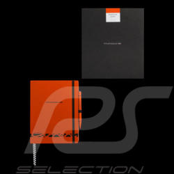 Carnet Porsche 911 Carrera RS 2.7 avec Stylo Orange Tangerine WAP092604260NB