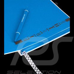 Carnet Porsche 911 Carrera RS 2.7 avec Stylo Blanc Grand Prix / Bleu WAP092603260NB