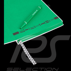 Porsche Notebook 911 Carrera RS 2.7 and Ballpoint White Grand Prix / Green WAP092602260NB
