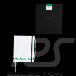 Porsche Notizbuch 911 Carrera RS 2.7 und Kugelschreiber Weiß Grand Prix / Grün WAP092602260NB