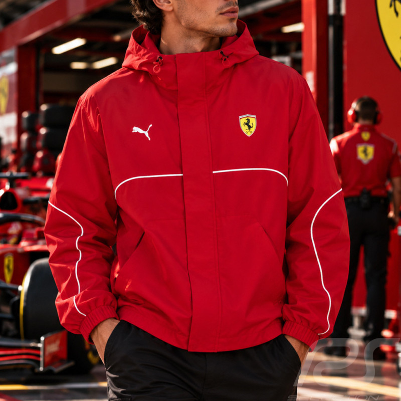 Veste Ferrari Officielle F1 Team Leclerc / Hamilton Rouge Puma 701238268-001 - mixte