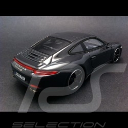 Porsche 991 Carrera 4S Exclusive grau 1/43 Spark WAX20140015