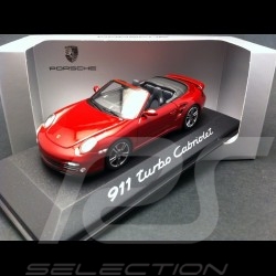 Porsche 997 turbo cabriolet rouge