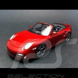 Porsche 997 turbo cabriolet rouge