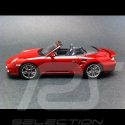 Porsche 997 turbo cabriolet rouge
