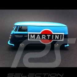 Kastenwagen Volkswagen VWT1 Martini blau 1/43 Schuco 450369000