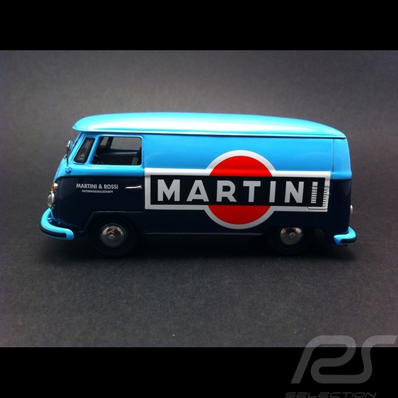 Transporteur Volkswagen VWT1 Martini bleu 1/43 Schuco 450369000