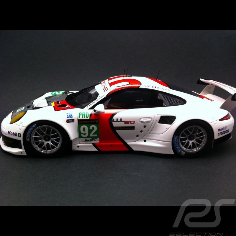 Porsche 991 GT3 RSR n°92 Le Mans 2013 1/18 Spark 18S102