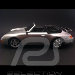Porsche 356 B Cabriolet 1961 bleu 1/18 Burago 12025