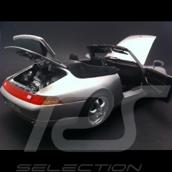 Porsche 356 B Cabriolet 1961 bleu 1/18 Burago 12025