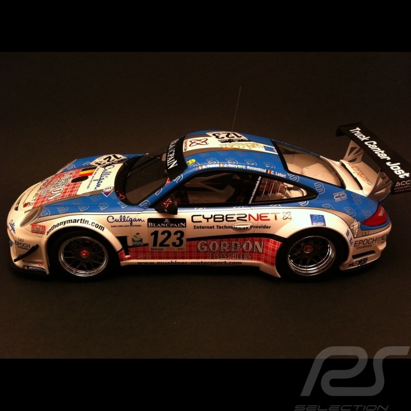 Porsche 997 GT3 R Spa 2011 n°123 1/18 Minichamps 151118923 Porsche 997 GT3 R Spa 2011 n°123 1/18 Minichamps 151118923