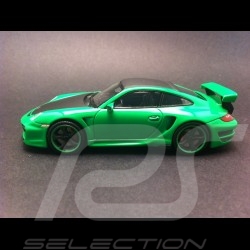 Porsche 997 GT Street vert / noir 1/43 Neo 738