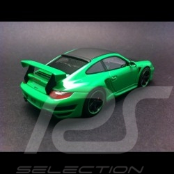 Porsche 997 GT Street vert / noir 1/43 Neo 738
