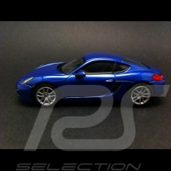 Porsche Cayman 2013 bleu 1/43 Norev 750031