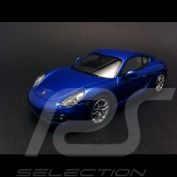 Porsche Cayman 2013 bleu 1/43 Norev 750031