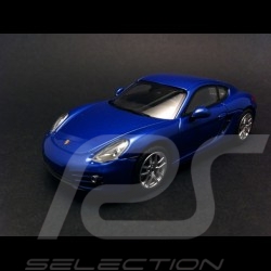 Porsche Cayman 2013 blau 1/43 Norev 750031