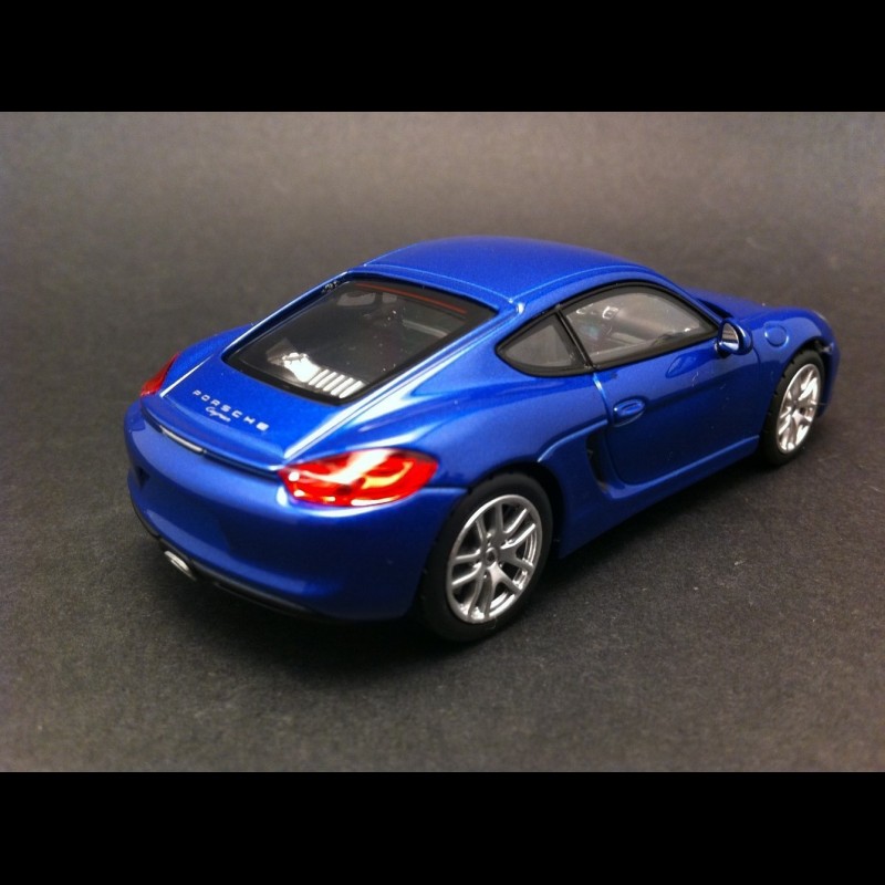 Norev Porsche Cayman 2013 Bleue 1/43 - Miniature Neuve Métal - 750031