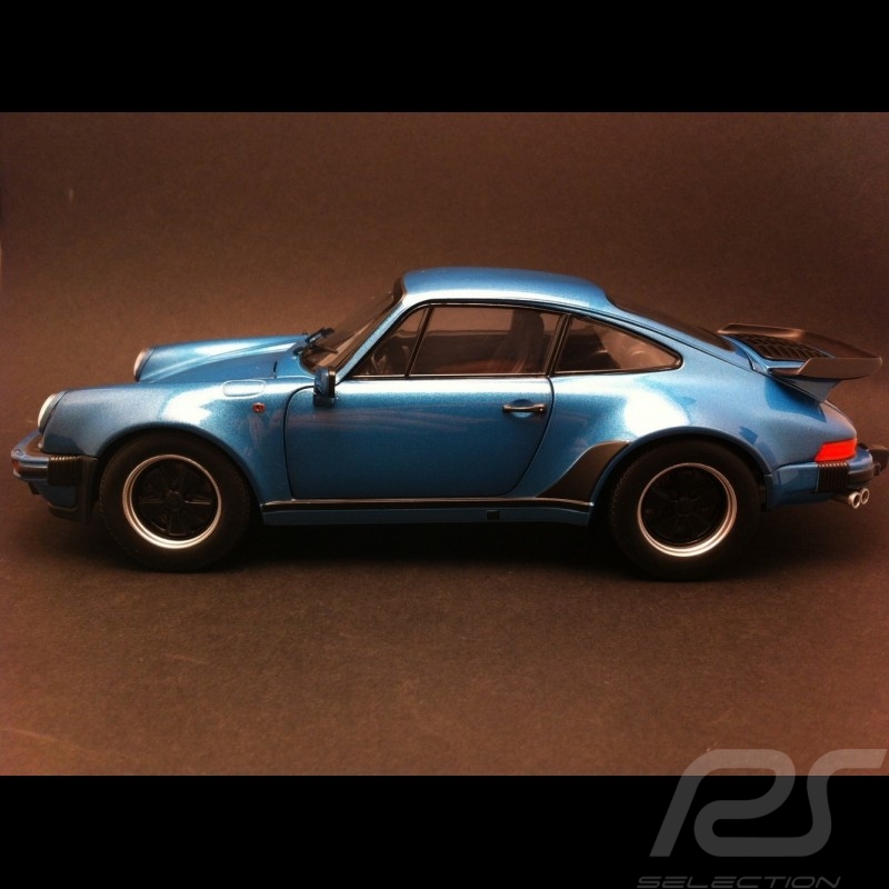 Porsche 911 Turbo 3.3 1977 bleue 1/18 Norev 187539