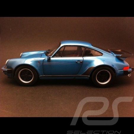 Porsche 911 Turbo 3.3 1977 blau 1/18 Norev 187539