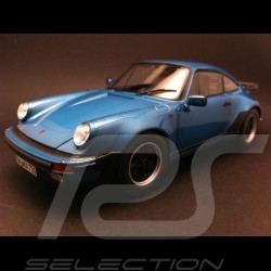 Porsche 911 Turbo 3.3 1977 blue 1/18 Norev 187539