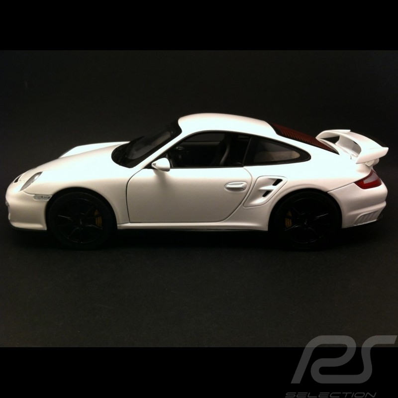 Porsche 997 GT2 2007 white 1/18 Norev 187572 Porsche 997 GT2 2007 white 1/18 Norev 187572