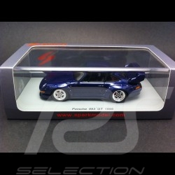 Porsche 911 type 993 GT2 1995 blue 1/43 Spark S4197