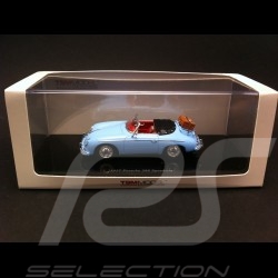 Porsche 356 Speedster 1957 blue 1/43 TrueScale TSM134365